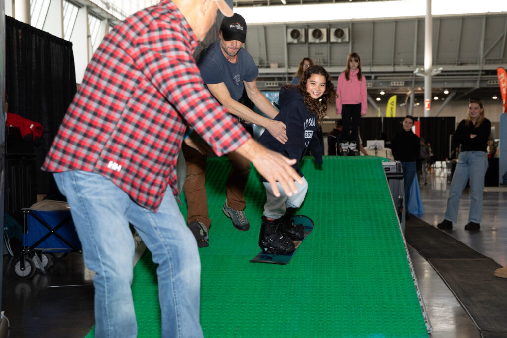 The Snowboard Zone at Snowbound Expo