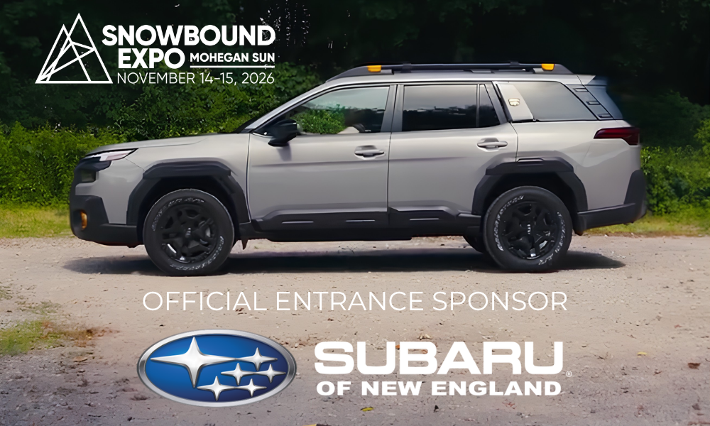 Subaru of New England returns as official entrance sponsor of Snowbound Expo 2026, with new charitable partnership
