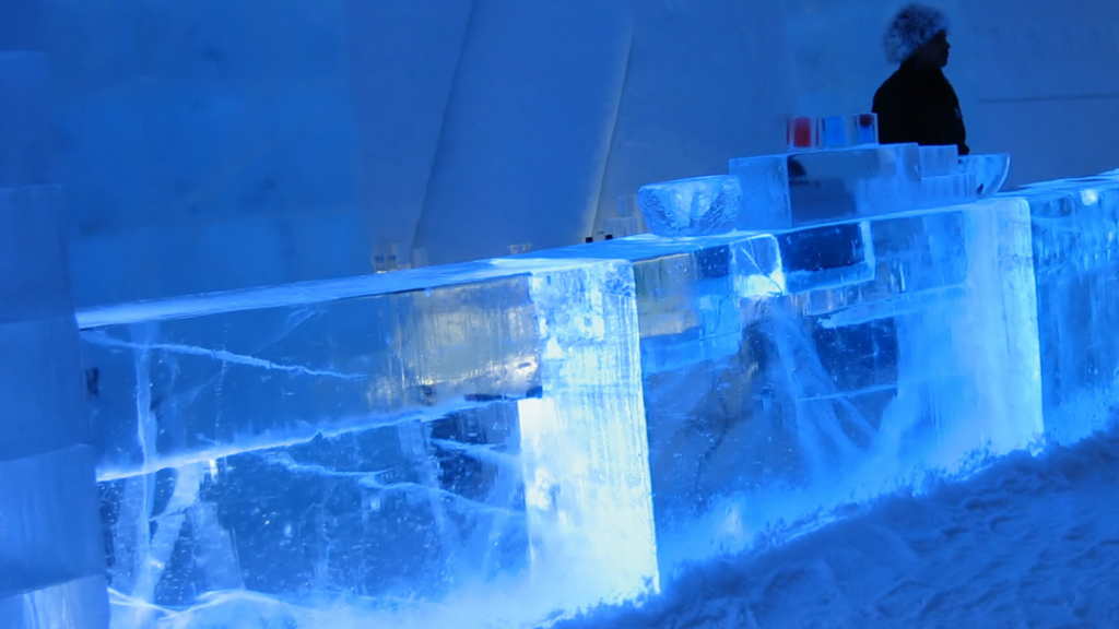 The Ice Bar at Snowbound Expo